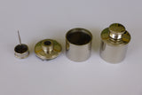 Makers Stamped Oil Pots , H Atkin , Boss , J Dickson ,