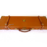 Best Oak & Leather Westley Richards Style Case, London Orange