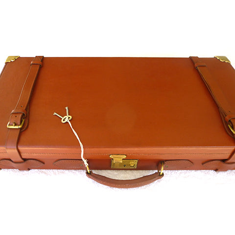Red Leather Covered Case